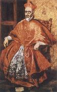 El Greco Portrait of a Cardinal France oil painting artist